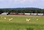 DPU and a hay field